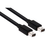 Club 3D Câble Mini DisplayPort 1.4 mâle-mâle Noir, 2 mètres