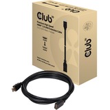 Club 3D Câble d'extension HDMI 2.0 haute vitesse de première qualité Noir, 3 mètres, CAC-1321