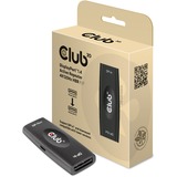 Club 3D DisplayPort 1.4 Active Repeater 4K120Hz HBR3 F/F, Répéteur Noir