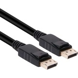 Club 3D DisplayPort 1.4 HBR3 Extension Cable 8K60Hz M/F, Câble Noir, 2 mètres, CAC-1022