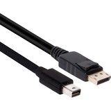 Club 3D DisplayPort 1.4 - DisplayPort 1.4 male-male, Câble Noir, 2 mètres, CAC-2068