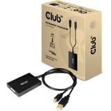 Club 3D Mini DisplayPort 1.2 > DVI-D double liaison, Adaptateur Noir, 0,6 mètre