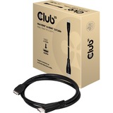Club 3D Premium High Speed HDMI 2.0, Câble Noir, 1 mètre, 4K 60Hz