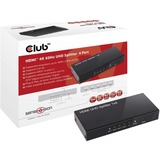 Club 3D Répartiteur HDMI 2.0 UHD 4 ports, Repartiteur HDMI Noir