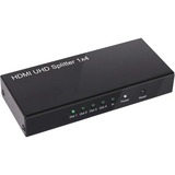 Club 3D Répartiteur HDMI 2.0 UHD 4 ports, Repartiteur HDMI Noir