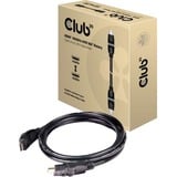 Club 3D Rotation 360° HDMI 2.0, Câble Noir, 2 mètres, 4K 60Hz