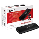 Club 3D Station d'accueil Noir