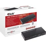 Club 3D Switchbox HDMI 2.0 UHD 4 ports, Switch HDMI Noir, CSV-1370