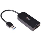 Club 3D USB-A 3.2 Gen1 > RJ-45 2.5Gbps, Adaptateur Noir, 0,16 mètres