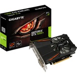 GIGABYTE GeForce GTX 1050 Ti D5 4G, Carte graphique DVI, HDMI, DisplayPort