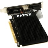 MSI GT 710 2GD3H LP, Carte graphique VGA, DVI, HDMI