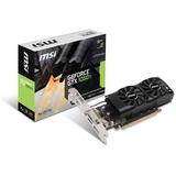 MSI GeForce GTX 1050 Ti 4GT LP, Carte graphique DVI, HDMI, DisplayPort, Low-Profile
