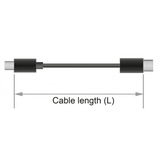 DeLOCK Adaptateur Audio Jack stéréo 3,5 mm 4 broches (femelle) > 3,5 mm 4 broches (femelle) Noir, 0,13 mètre