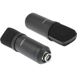 DeLOCK Professional USB Condenser Microphone Set Noir, 66300