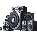 Edifier S550 Encore 5.1canaux 540W Noir set d'enceintes, Haut-parleur PC Noir, 5.1 canaux, 540 W, Universel, Intégré, D, 85 dB