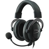HyperX Cloud II Gun metal, 7.1 virtual surround, Casque gaming Noir/gris, Gaming, 7.1