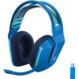 Logitech G733 Casque Arceau Bleu, Casque gaming Bleu, Casque, Arceau, Jouer, Bleu, Binaural, Rotatif