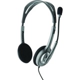 Logitech H110 headset, Casque/Écouteur Argent/gris, Avec fil, Bureau/Centre d'appels, 20 - 20000 Hz, 74 g, Casque, Noir, Argent, Vente au détail