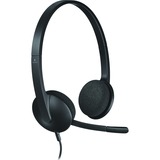 Logitech H340 USB casque on-ear Noir, Retail, Vente au détail