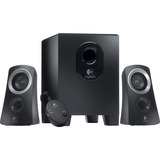 Logitech Système de haut-parleurs Z313, Haut-parleur PC Noir/Argent, Vente au détail
