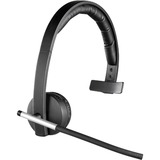 Logitech Wireless Headset Mono H820e, Casque/Écouteur Noir