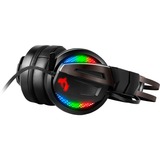 MSI Immerse GH70 Binaural Bandeau Noir, Casque gaming Noir, PC/Jeux, 7.1 canaux, Binaural, Bandeau, Noir, Multicolore