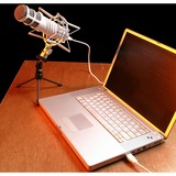 Rode Microphones Podcasteur, Micro Blanc