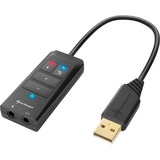 Sharkoon SB1 USB Cartes sons, Carte son 16 bit, 86 dB, USB