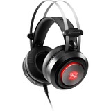 Sharkoon SKILLER SGH30 casque gaming over-ear Noir, PC, LED RGB