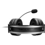 Sharkoon SKILLER SGH30 casque gaming over-ear Noir, PC, LED RGB