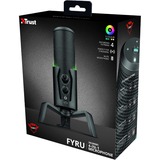 Trust GXT 258 Fyru USB 4-in-1 Streaming Microphone Noir, 23465, Pc, PlayStation 4, PlayStation 5