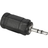 goobay Adaptateur Jack 2,5 mm mâle > port 3,5 mm femelle Noir/Argent, Stéréo