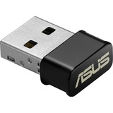 ASUS USB-AC53 Nano AC1200 dual-band USB wifi adapter, Adaptateur WLAN Noir/gris