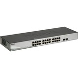 D-Link DGS-1210-26 commutateur réseau Géré L2 Gigabit Ethernet (10/100/1000) 1U Noir, Gris, Switch Géré, L2, Gigabit Ethernet (10/100/1000), Grille de montage, 1U
