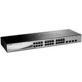 D-Link DGS-1210-28 commutateur réseau 1U Noir, Switch Full duplex, Grille de montage, 1U