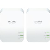 D-Link DHP-601AV Adaptateur réseau CPL Ethernet/LAN Blanc 2 pièce(s), PowerLAN Blanc, IEEE 802.3, IEEE 802.3u, Gigabit Ethernet, 10,100,1000 Mbit/s, 3,7 W, 50 - 60 Hz, Blanc