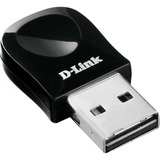 D-Link DWA-131, Adaptateur WLAN Noir, Sans fil, USB, 300 Mbit/s, Noir