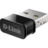 D-Link DWA-181 carte réseau WLAN, Adaptateur WLAN Sans fil, USB, WLAN, Wi-Fi 5 (802.11ac), Noir