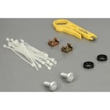 DeLOCK Panneau de brassage 19" 24 ports Cat.6 0.5 U Noir