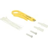DeLOCK Panneau de brassage de bureau 12 ports Cat.6 Gris