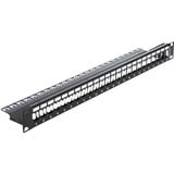 Panneau de raccordement Keystone 19" 24 ports, Panneau de brassage