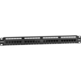 Digitus Panneau de raccordement 19" Cat.5e, Panneau de brassage Noir, Vente au détail
