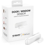 Fibaro Door/Window Sensor 2, Détecteur d'ouverture Blanc, Apple Homekit