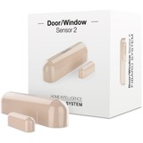 Fibaro Door/Window Sensor 2, Détecteur d'ouverture Beige, Z-Wave