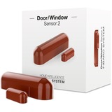 Fibaro Door/Window Sensor 2, Détecteur d'ouverture Marron, Z-Wave