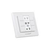 Homematic IP HMIP-WRC6 Blanc, Palpeur Blanc, 869.525 MHz, IP20, Batterie, 50 mA, AAA