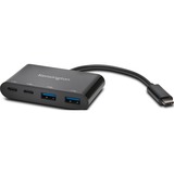 Kensington CH1000 Hub 4 ports USB-C, Hub USB Noir, USB 3.2 Gen 1 (3.1 Gen 1) Type-C, USB 3.2 Gen 1 (3.1 Gen 1) Type-A, USB 3.2 Gen 1 (3.1 Gen 1) Type-C, 5000 Mbit/s, Noir, Windows 10, Windows 10 Education, Windows 10 Education x64, Windows 10 Enterprise, Windows 10..., Mac OS X 10.10 Yosemite