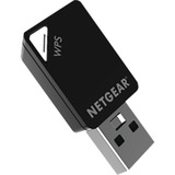 Netgear AC600 WiFi USB Mini Adapter, Adaptateur WLAN Noir, A6100