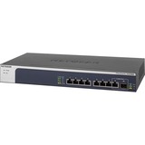 Netgear XS508M Unmanaged Switch Non-géré, 10G Ethernet (100/1000/10000), Grille de montage