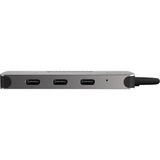 Sitecom CN-386 USB-C Hub 4 Port, Hub USB Argent/Noir